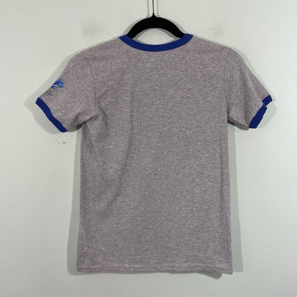 Disney Youth Aladdin Genie Grey Graphics Short Sleeve Tee Size M (7/8) - Picture 2 of 7